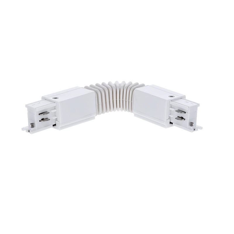 Flexibele Connector - Wit | 3-Fase railsystemen - Outledtl.nl